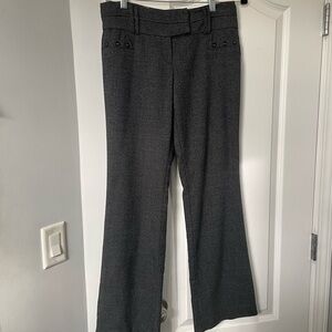 Joe Benbasset Charcoal Flare Pants EUC